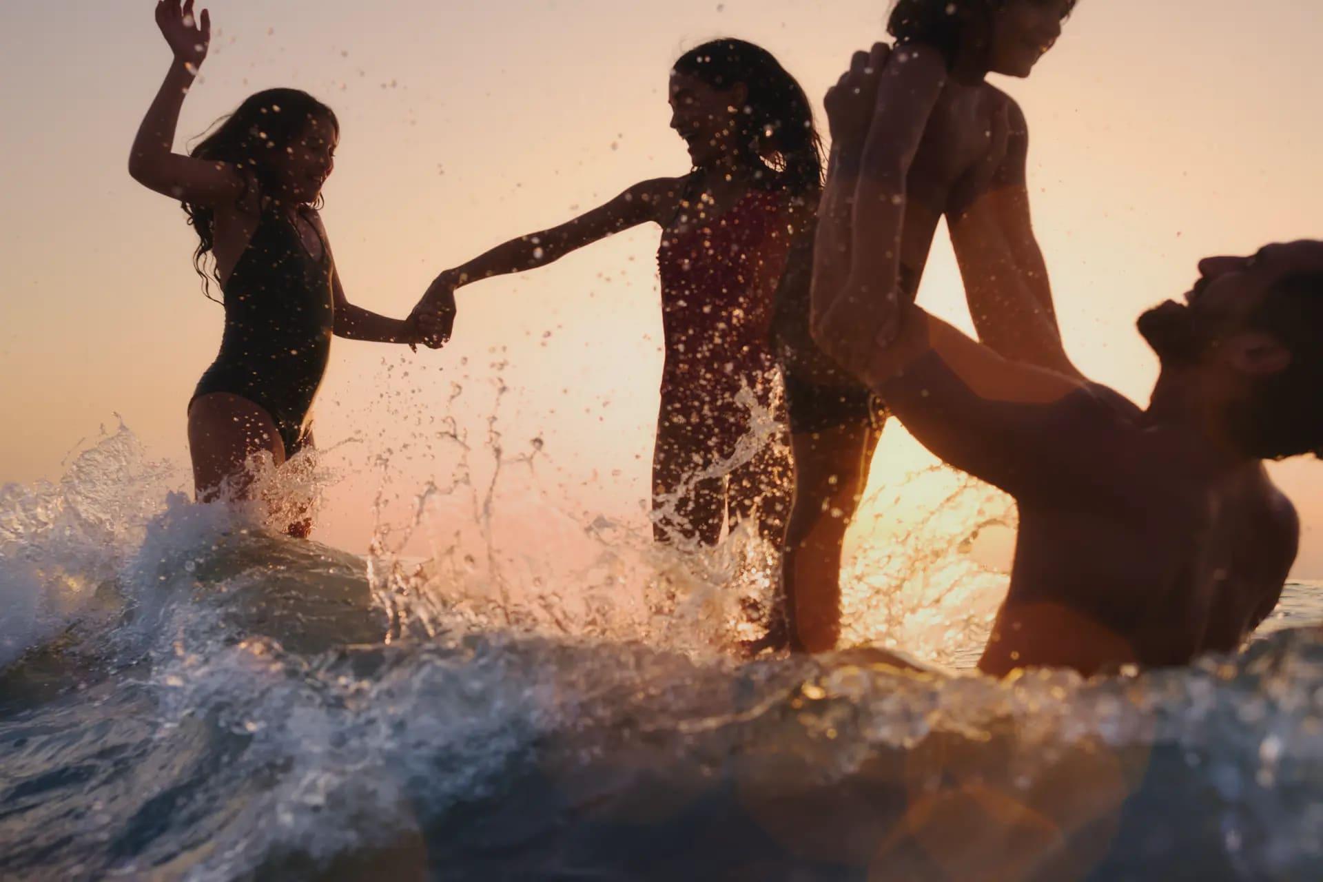Together, by the sea